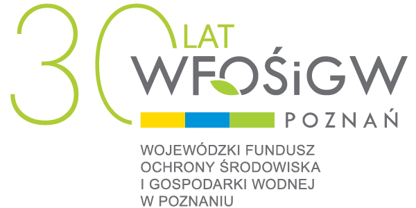 Logotyp okolicznościowy WFOŚiGW w Poznaniu