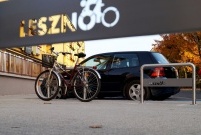 Stojaki rowerowe na ul. Bohaterow Westerplatte (photo)