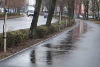 Ścieżka na ul. Grunwaldzkiej - zdjęcie z 06.12.2017r. (photo)