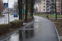 Ścieżka na ul. Grunwaldzkiej - zdjęcie z 06.12.2017r. (photo)