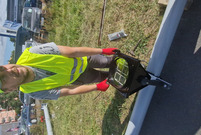 Wymiana bramownicy na Alejach Konstytucji 3 Maja