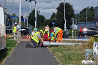 Wymiana bramownicy na Alejach Konstytucji 3 Maja