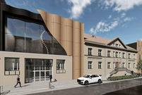 Wizualizacja nowej sali widowiskowej przy Chrobrego w Lesznie.