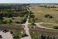 Linia kolejowa i przejazd przy ulicy Henrykowskiej 