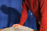 Zdjęcie ze spotklania z mieszkańcami dot. tuneli pod PKP w Zaborowie