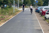 Pierwsza ścieżka pieszo-rowerowa w Gronowie oddana do użytku