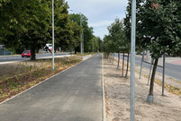 Pierwsza ścieżka pieszo-rowerowa w Gronowie oddana do użytku