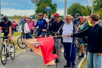Pierwsza ścieżka pieszo-rowerowa w Gronowie oddana do użytku