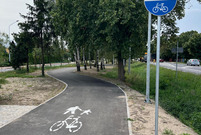 Pierwsza ścieżka pieszo-rowerowa w Gronowie oddana do użytku