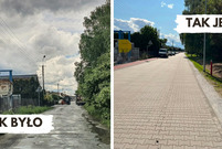 Ulica Zachodnia i Skrzydlata po modernizacji