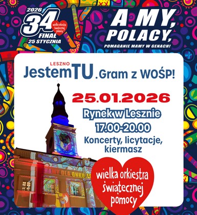 Finał WOŚP na leszczyńskim Rynku!