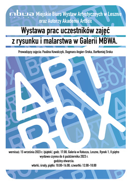 Wystawa Akademia ArtBox w MBWA Leszno