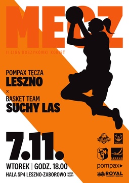 Pompax Tęcza Leszno - Basket Team Suchy Las