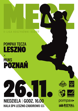 Pompax Tęcza Leszno - MUKS Poznań