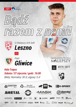 Futsal, GI Malepszy Arth Soft Leszno - Piast Gliwice