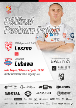 Futsal, 1/2 PPwF - GI Malepszy Arth Soft Leszno - Constract Lubawa