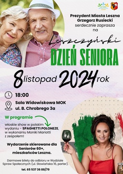 Leszczyński Dzień Seniora BRAK BILETÓW 