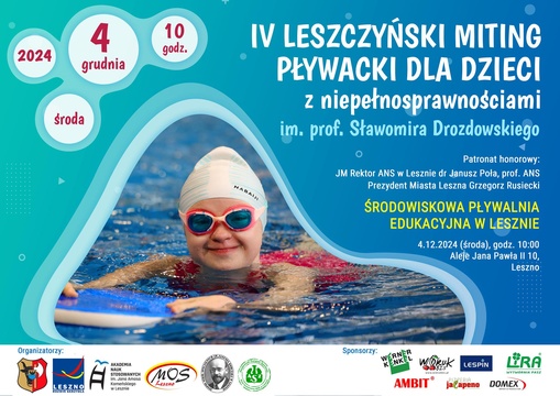 IV Leszczyński Miting Pływacki dla Dzieci