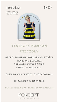 TEATRZYK POMPON - Pszczoły