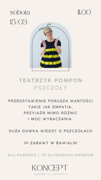 TEATRZYK POMPON - Pszczoły
