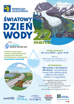 Drzwi Otwarte Wodociągów Leszczyńskich z okazji obchodów Światowego Dnia Wody