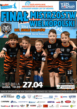 Finał Mistrzostw Wielkopolski w minisiatkówce - kat. single chłopców