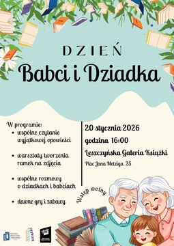 Dzień Babci i Dziadka w Leszczyńskiej Galerii Książki