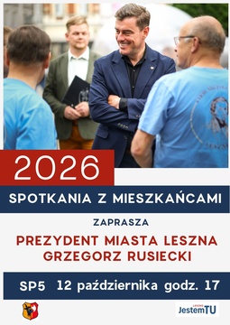 Spotkanie Prezydenta Leszna z Mieszkańcami w SP59