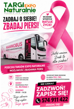 Badanie Piersi -bezpłatne