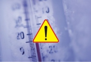 Ostrzeżenie meteorologiczne - spadek temperatury