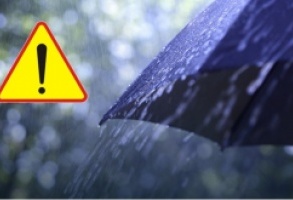 Ostrzeżenie meteorologiczne – przewidywane intensywne opady deszczu, oraz silny wiatr
