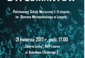 Koncert dyplomantów PSM I i II stopnia im. R. Maciejewskiego w Lesznie 