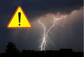 Ostrzeżenie meteorologiczne - w nocy możliwe burze