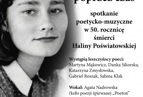 Spotkanie z poezją Haliny Poświatowskiej