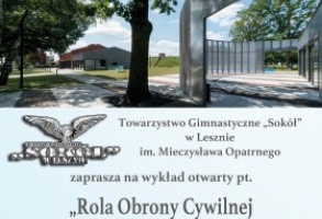 O roli Obrony Cywilnej w Lesznie