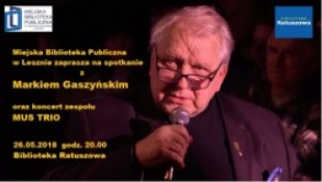 Spotkanie z Markiem Gaszyńskim