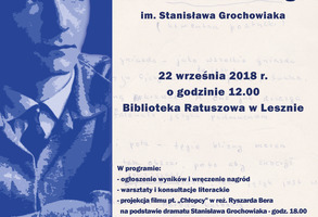 Podsumowanie XIII Ogólnopolskiego Konkursu Literackiego im. Stanisława Grochowiaka