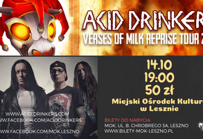 Acid Drinkers/Verses of Milk Reprise Tour 2018
