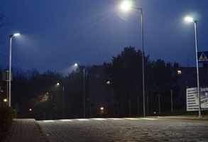 Wymieniono oświetlenie na ulicy Szpitalnej