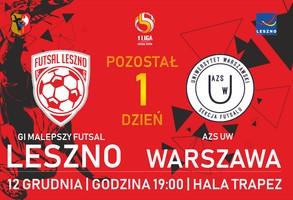  GI Malepszy Futsal Leszno - AZS UW Warszawa