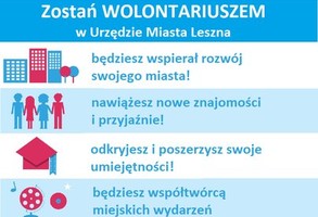 Zostań wolontariuszem w Urzędzie Miasta Leszna