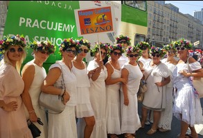 Happy Ladies na Ogólnopolskiej Paradzie Seniorów
