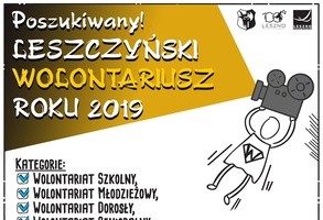 Konkurs „Leszczyński Wolontariusz Roku 2019