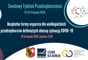 ŚTP - Bezpłatne formy wsparcia dla wielkopolskich przedsiębiorców dotkniętych obecną sytuacją COVID–19 