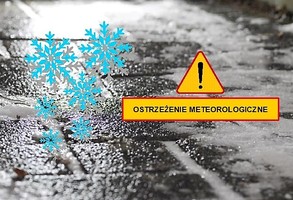 Ostrzeżenie meteorologiczne - nadal możliwe utrudnienia powodowane zamarzaniem mokrych nawierzchni dróg i chodników