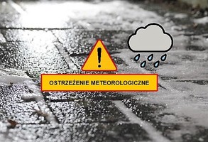 Ostrzeżenie meteorologiczne - możliwe opady marznącego deszczu