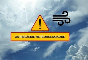 Ostrzeżenie meteorologiczne - prognozowany silny wiatr