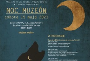 Noc Muzeów w Galerii MBWA Leszno