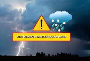 Ostrzeżenie meteorologiczne - możliwe burze, lokalnie grad