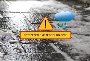 Zmiana ostrzeżenia meteorologicznego - w dalszym ciągu możliwe opady marznącego deszczu